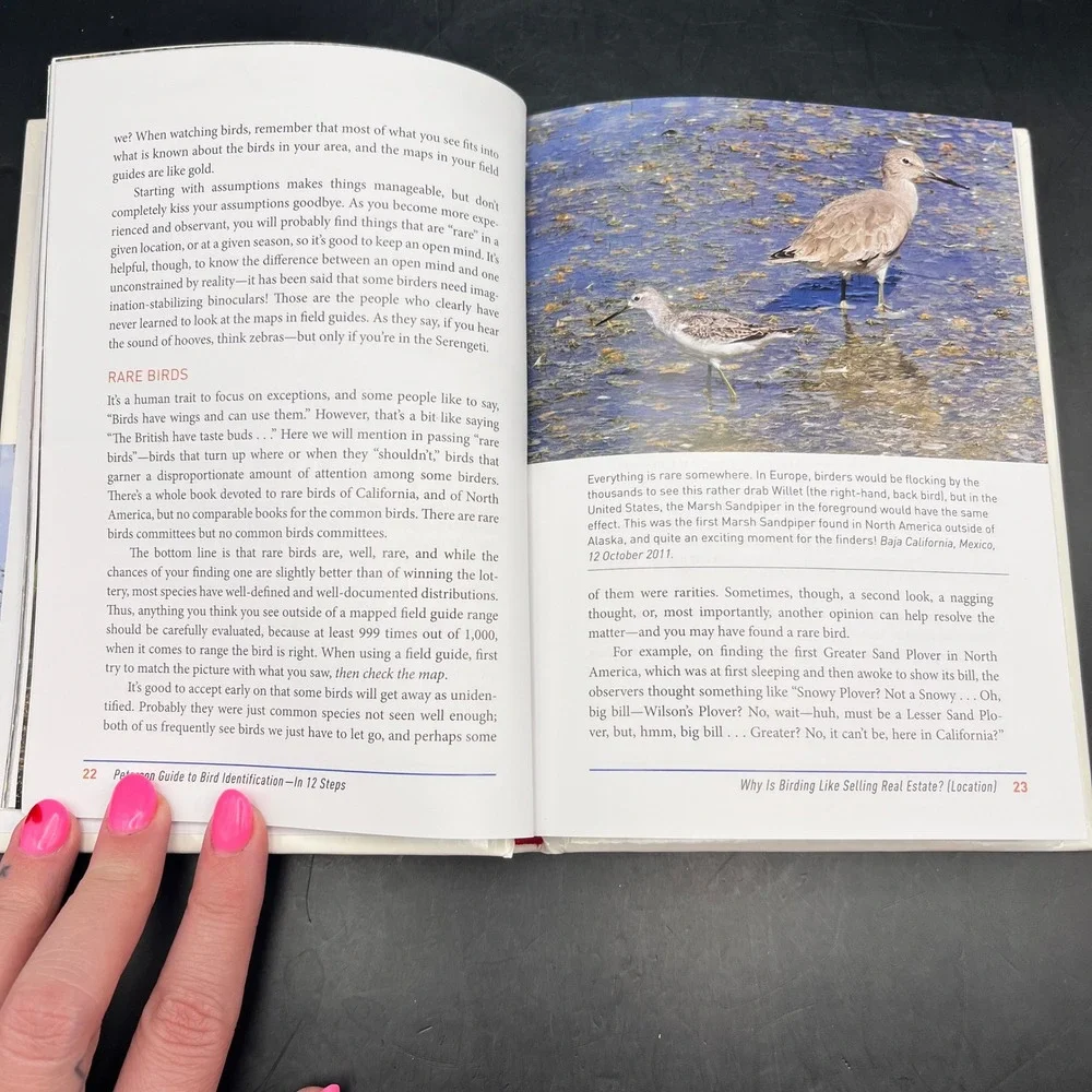 Peterson Guide to Bird Identification in 12 Steps Book Howell‎ Sullivan